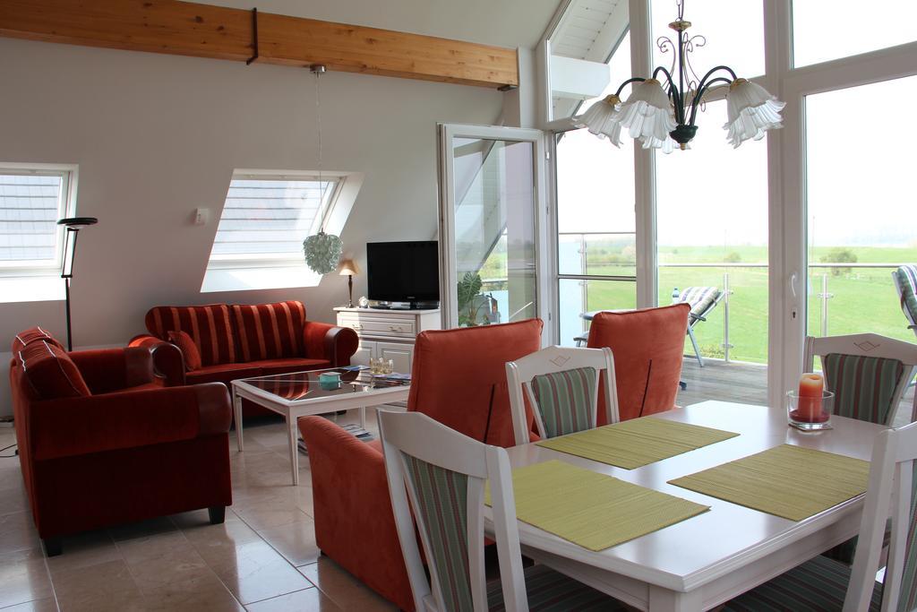 Haus Rheinblick Bed & Breakfast Grieth Eksteriør bilde